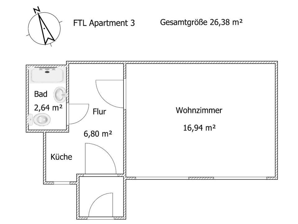 Monteur - Budget Apartments Freital Zimmer foto